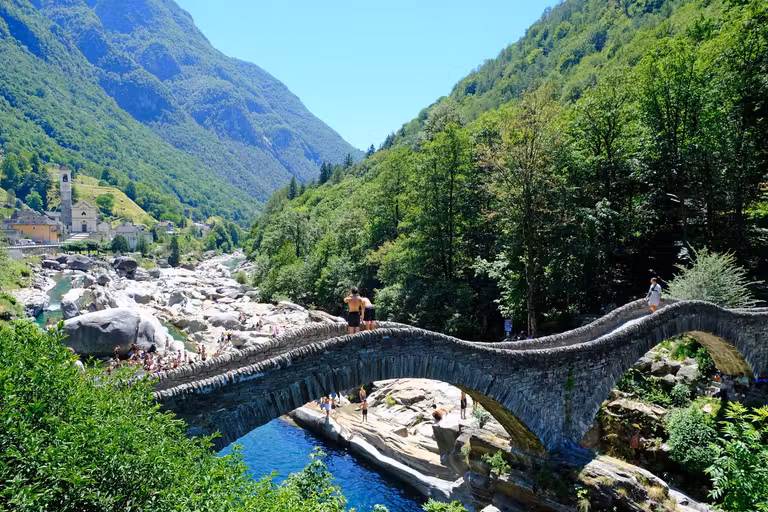 Ponte dei Salti en Lavertezzo. © Susana García
