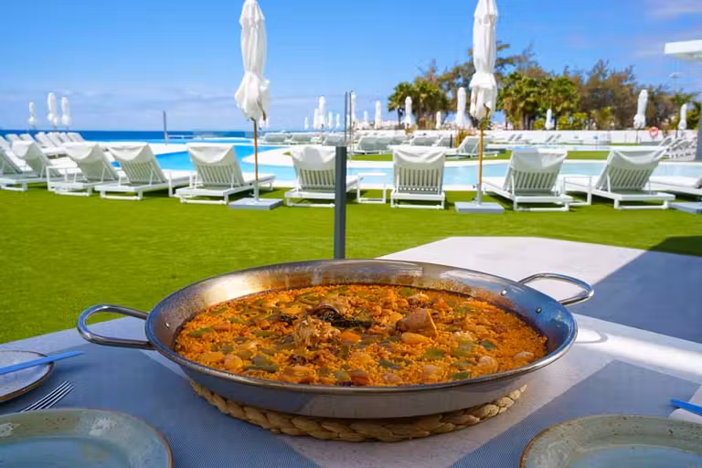 La Arrocería en el Perchel Beach Club en Gran Canaria