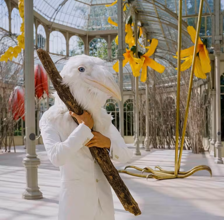 Exposición ‘A un cuervo y los huracanes que, desde lugares desconocidos, traen de vuelta olores de humanos enamorados’.