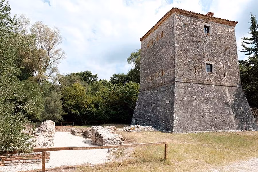 Torre veneciana de Butrinto (Albania).