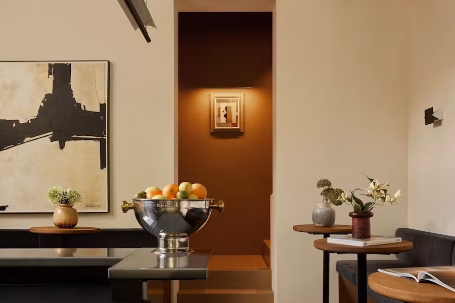 Interior del hotel Morgan & Mees.