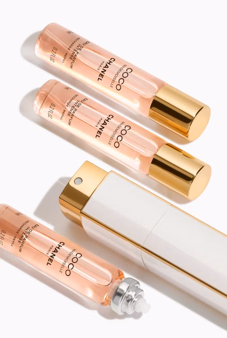 Perfumes de viaje de Coco Mademoiselle para madres viajeras