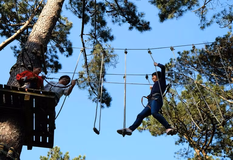 Niños de viaje en Portugal