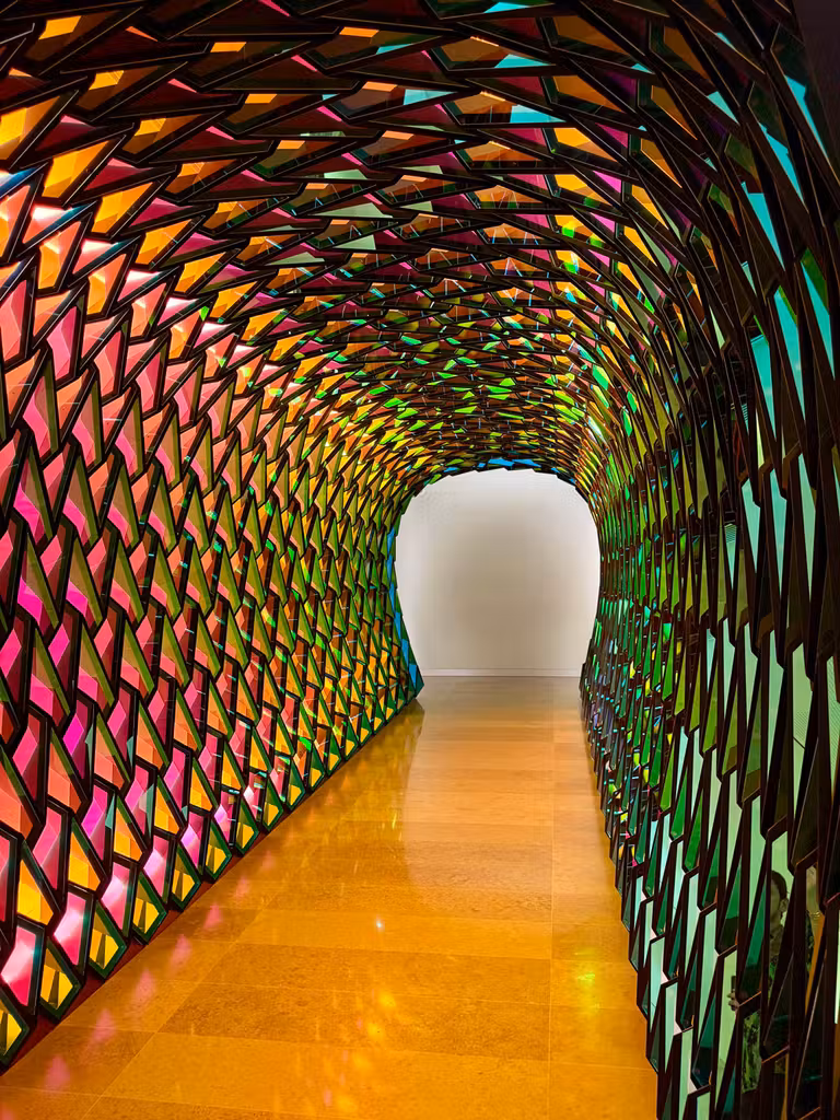 ‘Tunnel for unfolding time’ de Olafur Eliasson. © Susana García