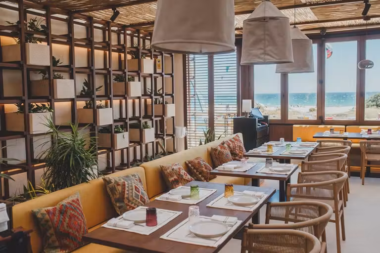 Interior de bibo beach house tarifa