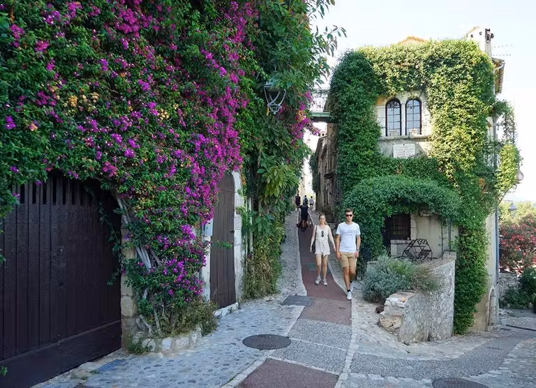 saint paul de vence francia con amigas