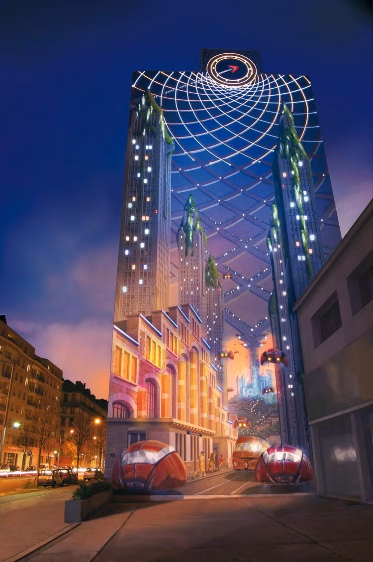 fresco lumiere mural de lyon
