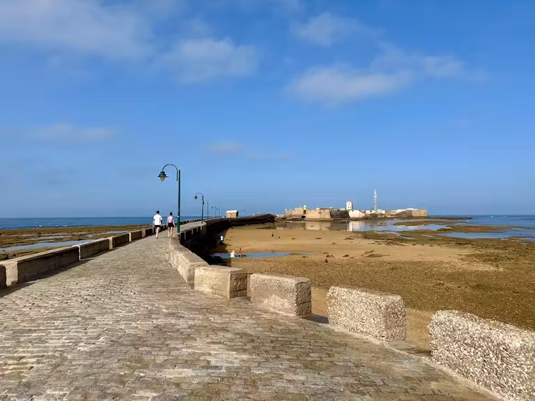 Castillo de San Sebastián, en Cádiz