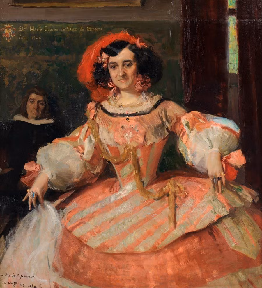 dona maria de guerrero nueva exposicion de sorolla