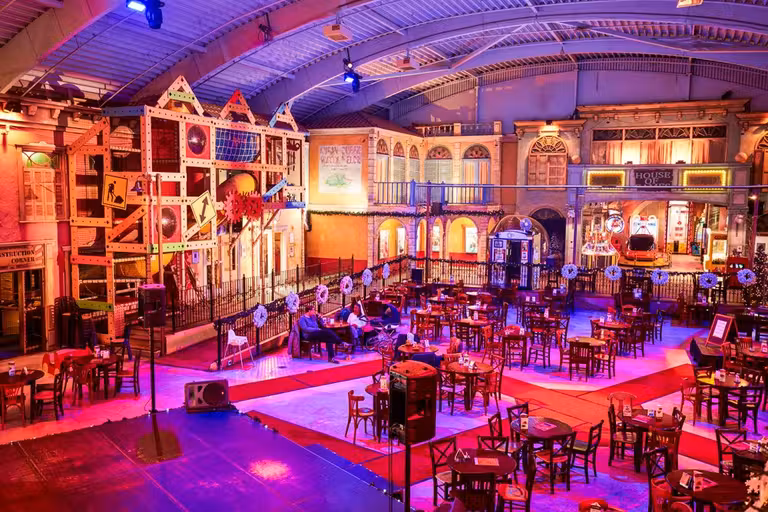 Zona interior de juegos en Center Parcs Eemhof