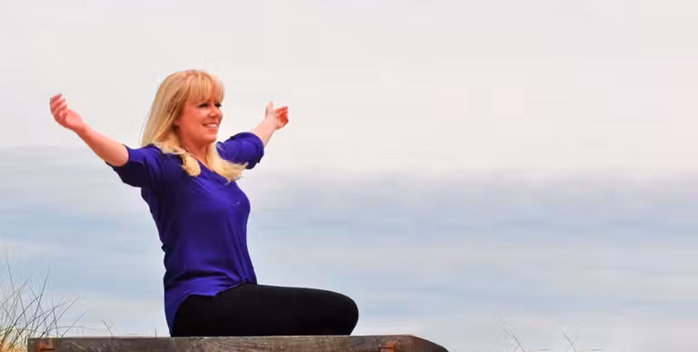 Maureen Hancok coach de uno de los retiros espirituales