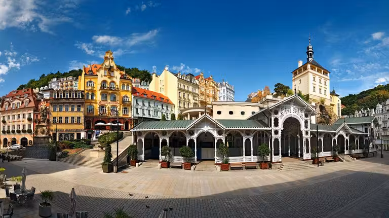 Karlovy Vary  Triangulo Balneario de la Republica Checa