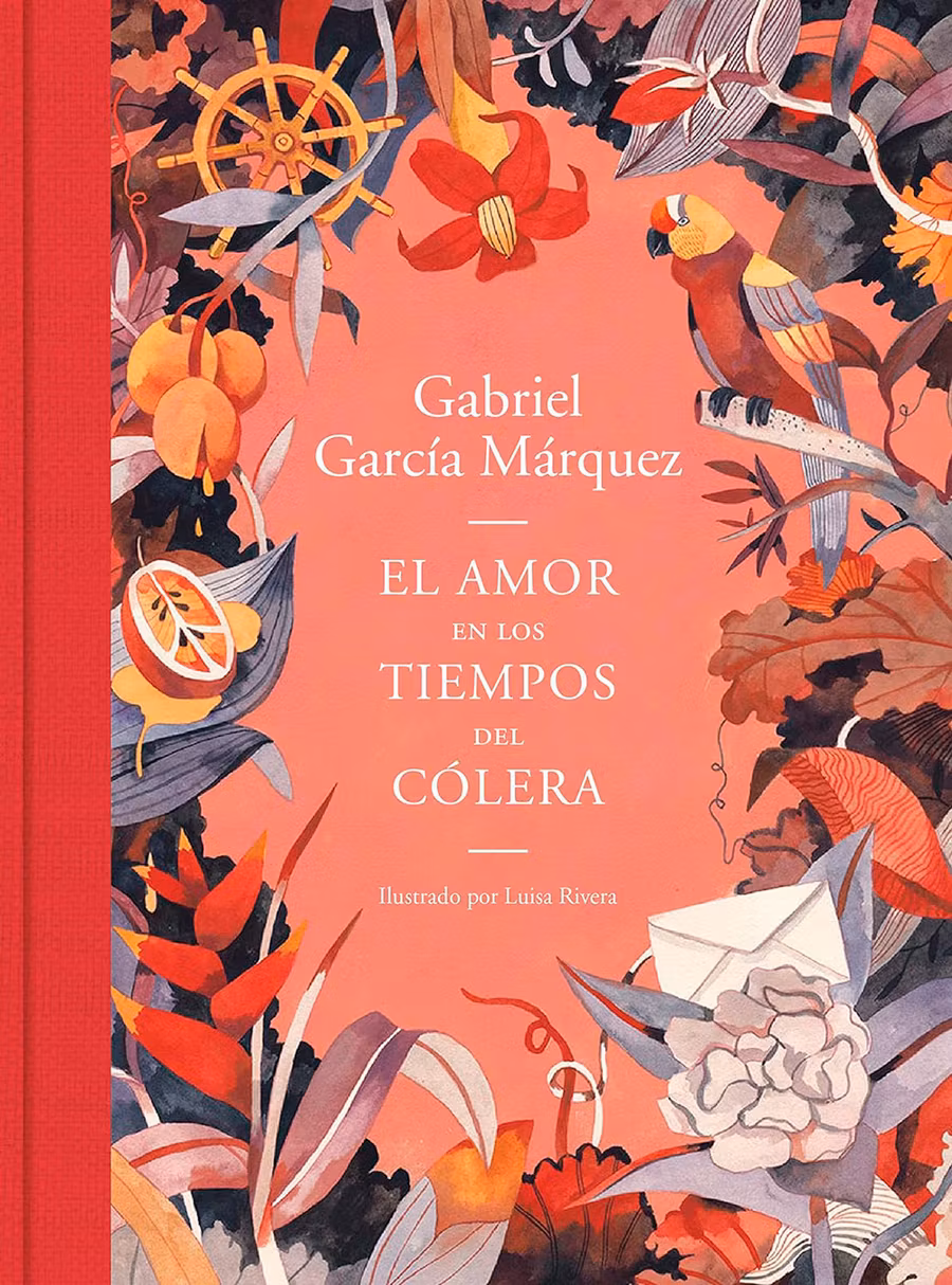 Preciosa edición ilustrada de Random House de ‘El amor en los tiempos del colera’.