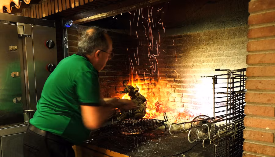 Restaurante El Cazador, en Alpera.