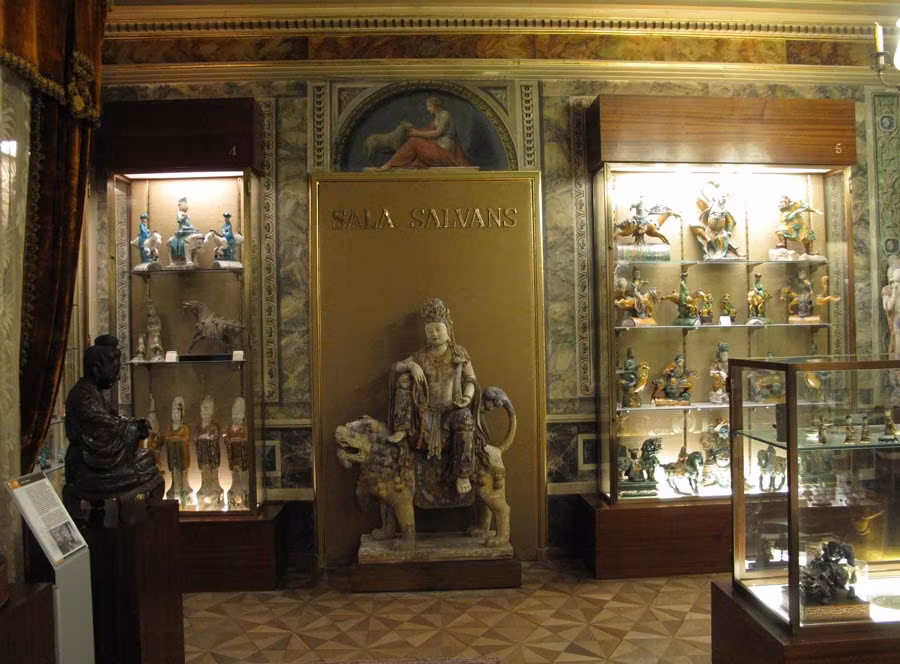 Sala Salvans en la Casa Alegre de Sagrera