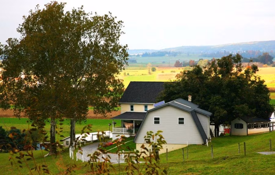 Granjas de Pensilvania donde viven las mujeres amish