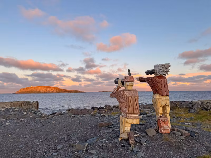 Lugar de avistamiento de aves en Vadsø.