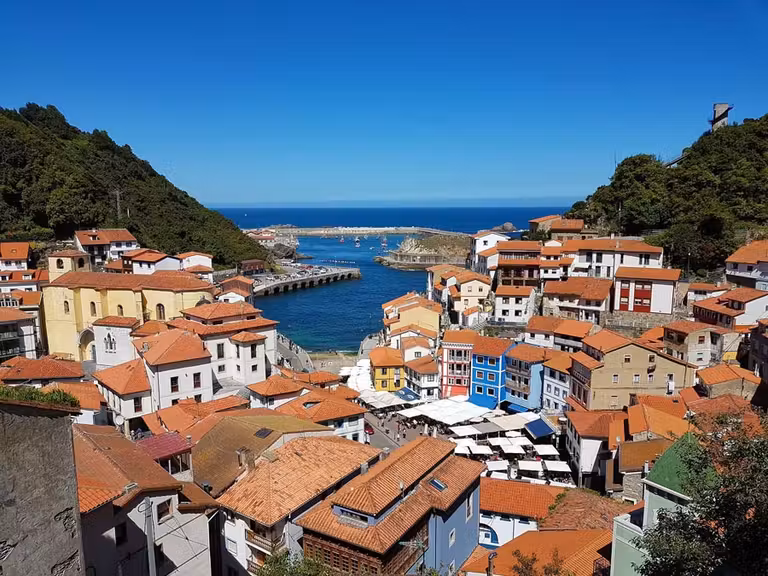 cudillero, Asturias, viaje espana, autocaravana, caravana
