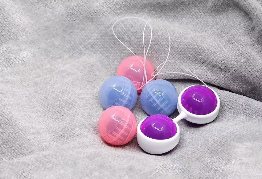 Bolas chinas de Lelo para fortalecer el suelo pélvico.