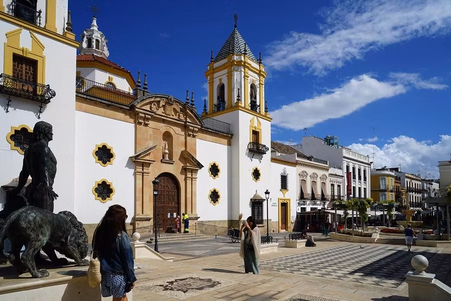 plaza del socorro ronda