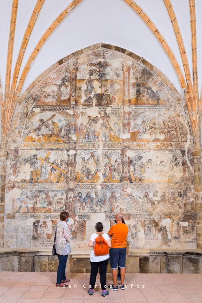 frescos en la iglesia de san andres