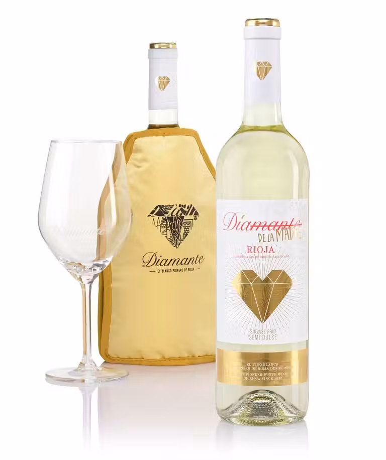 vino diamante regalo original para el dia de la madre