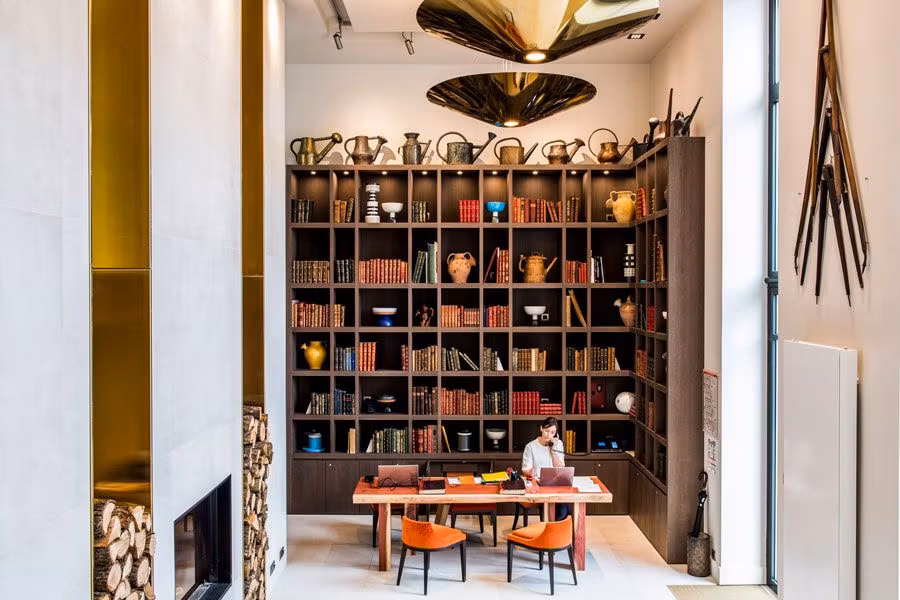 Recepción del Relais de Chambord