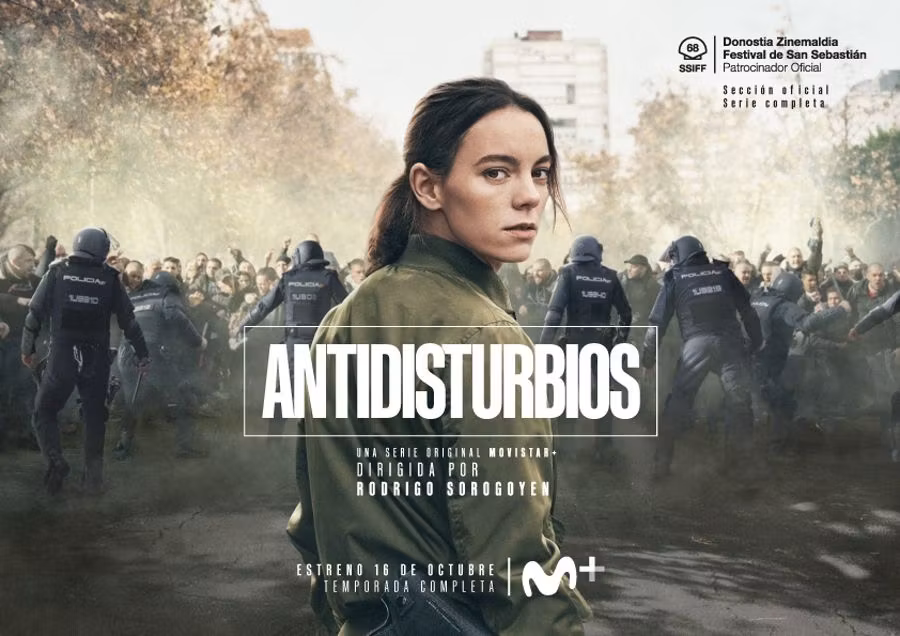 Cartel de la serie ‘Antidusturbios’.