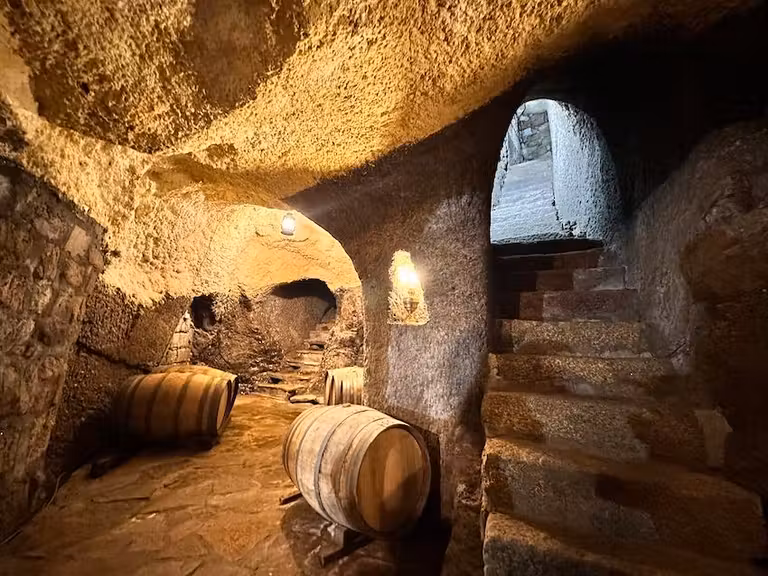Bodega subterránea de Fermoselle.