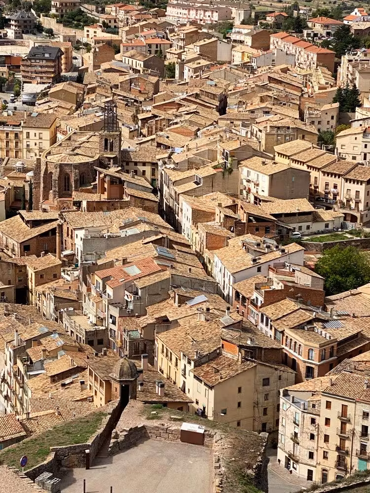 vista cardona desde castillo