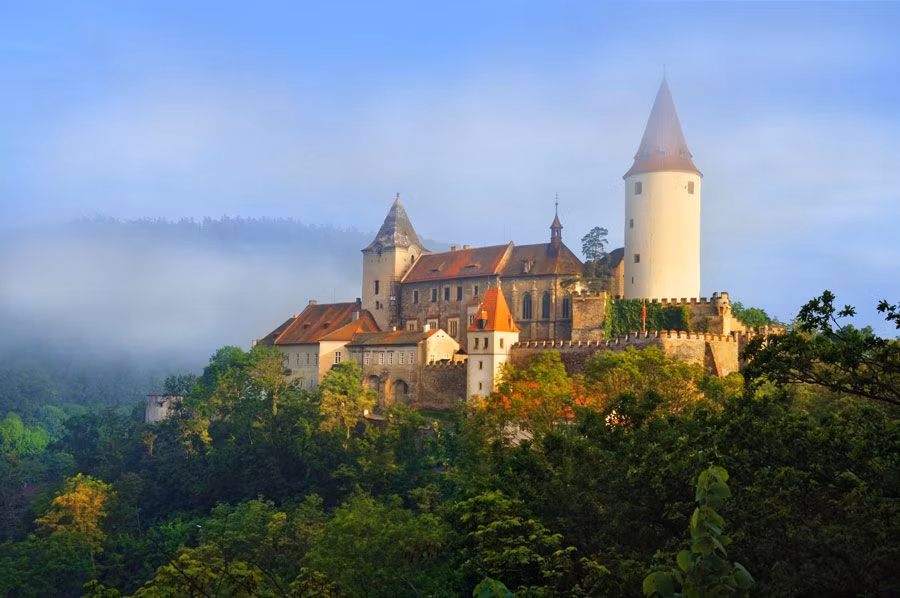 excursion desde praga Castillo de Krivoklat