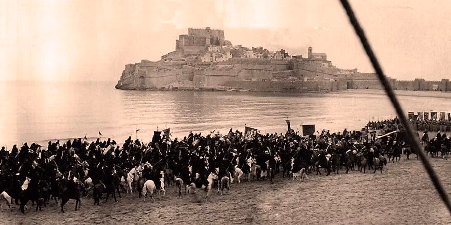 En 1961 se rodaba El Cid’ en Peñíscola.