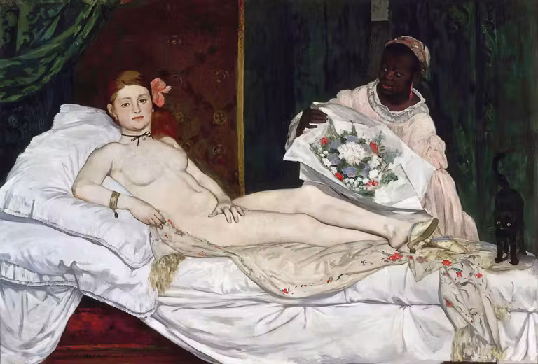 “Olympia”, Édouard Manet.