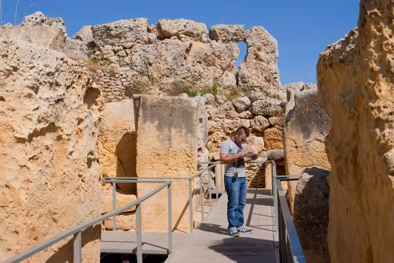 Templos de Ggantija , Patrimonio de la Humanidad por la Unesco.