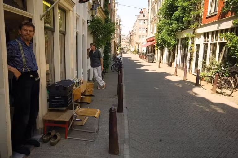 El barrio del Jordaan es uno de los más alternativos de la capital.