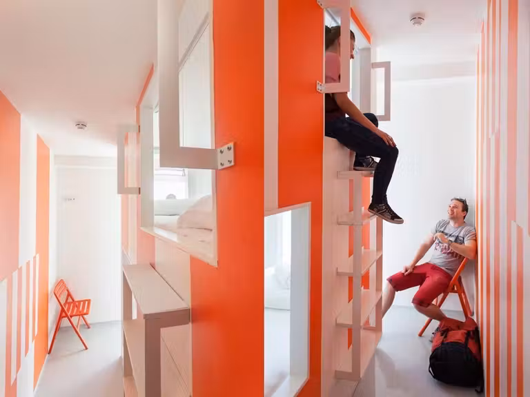 Habitación compartida del Hostel Forum