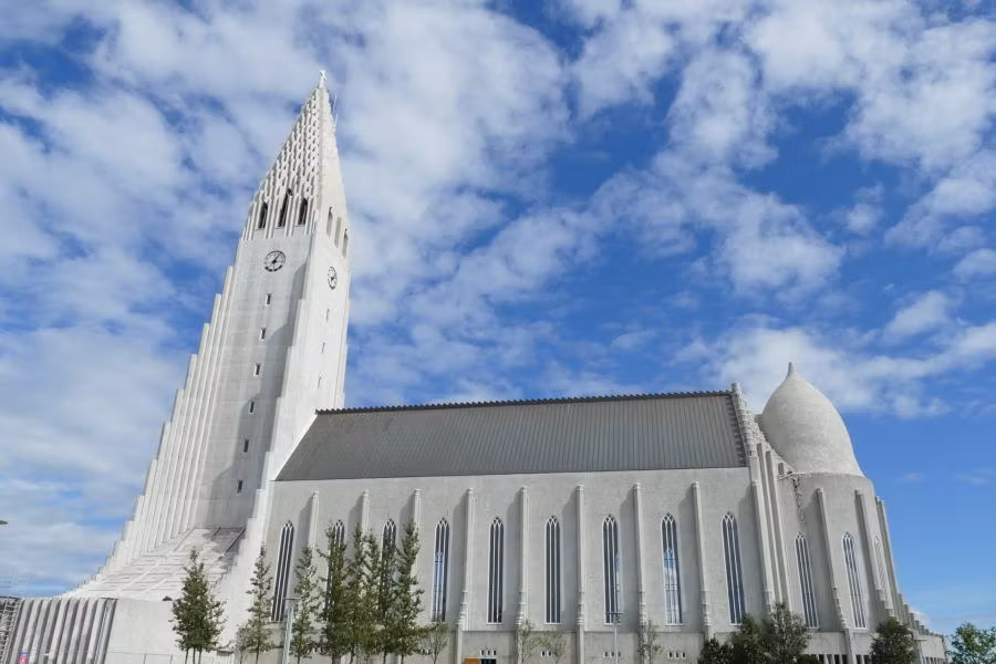 Islandia iglesia Hallgrimskirkja