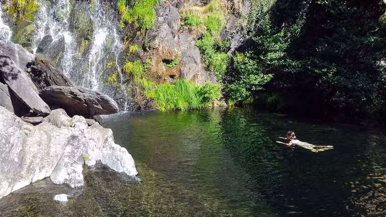 Charco del Chorrituelo, Las Hurdes, viaje extremadura