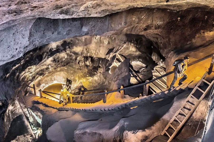 Mina de sal de Wieliczka en Polonia