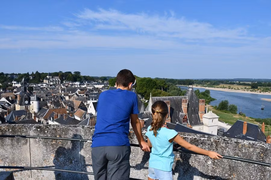Vistas desde el Castillo de Amboise.