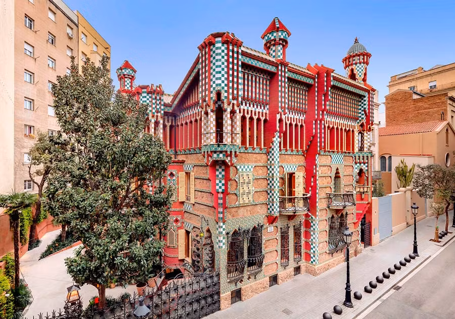 Casa Vicens en la ruta gaudi