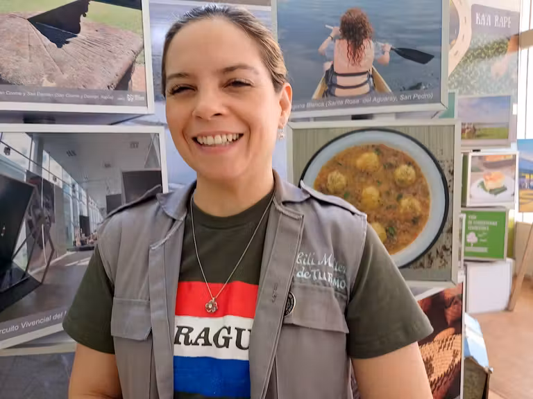 Guía turística Lía Müller.