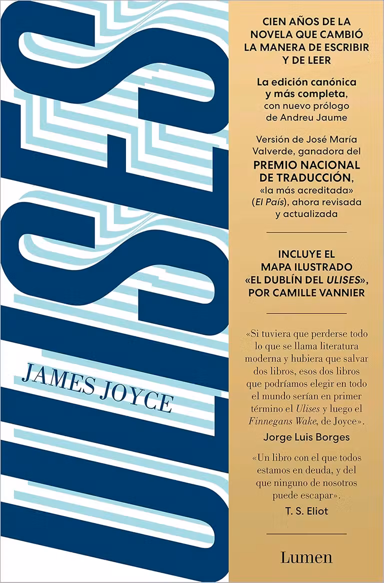 Bonita edición de ‘Ulises’ de Lumen publicada con motivo del centenario de la novela.