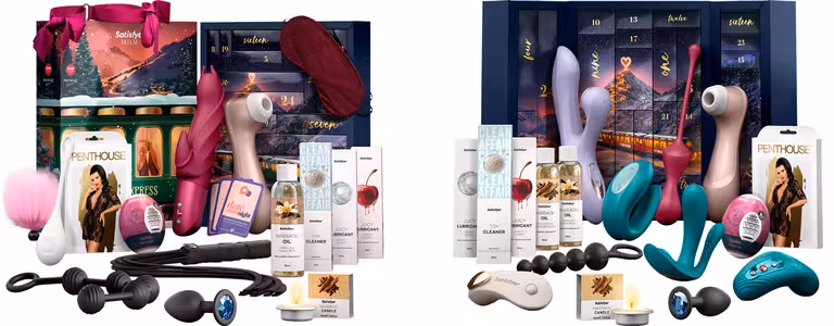 Calendarios Deluxe y Premium de Satisfyer.