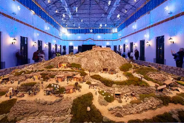 Belén gigante de Vila Real de Santo Antonio.