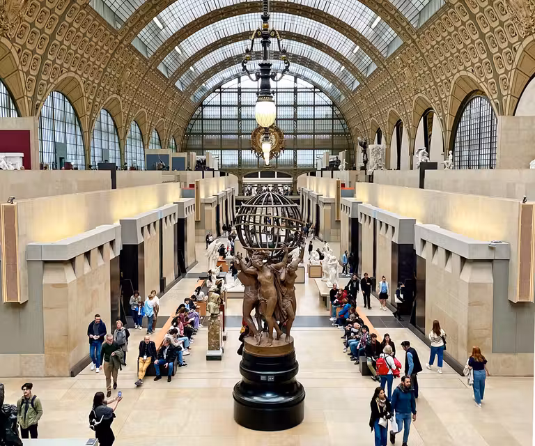 Galería central del Musée d’Orsay. © Susana García
