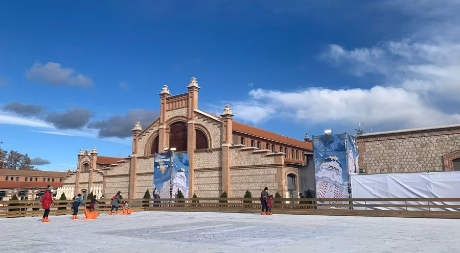patinaje sobre hielo en Madrid