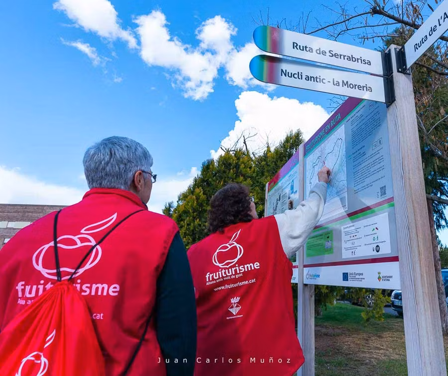 rutas por bajo segre por aitona