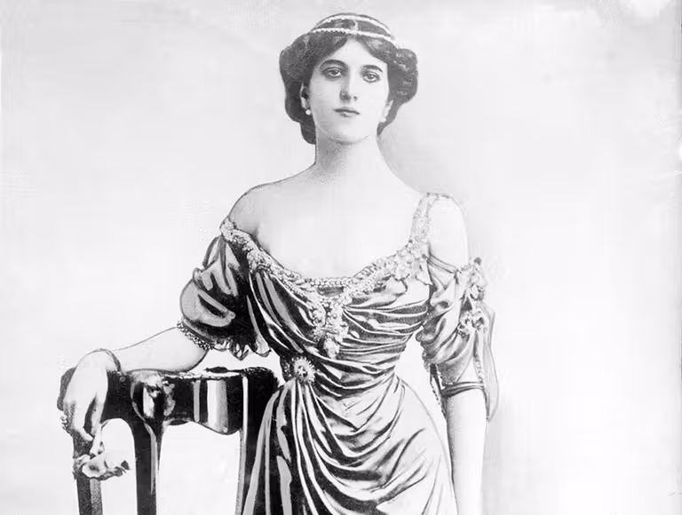 Retrato de Anita Delgado.