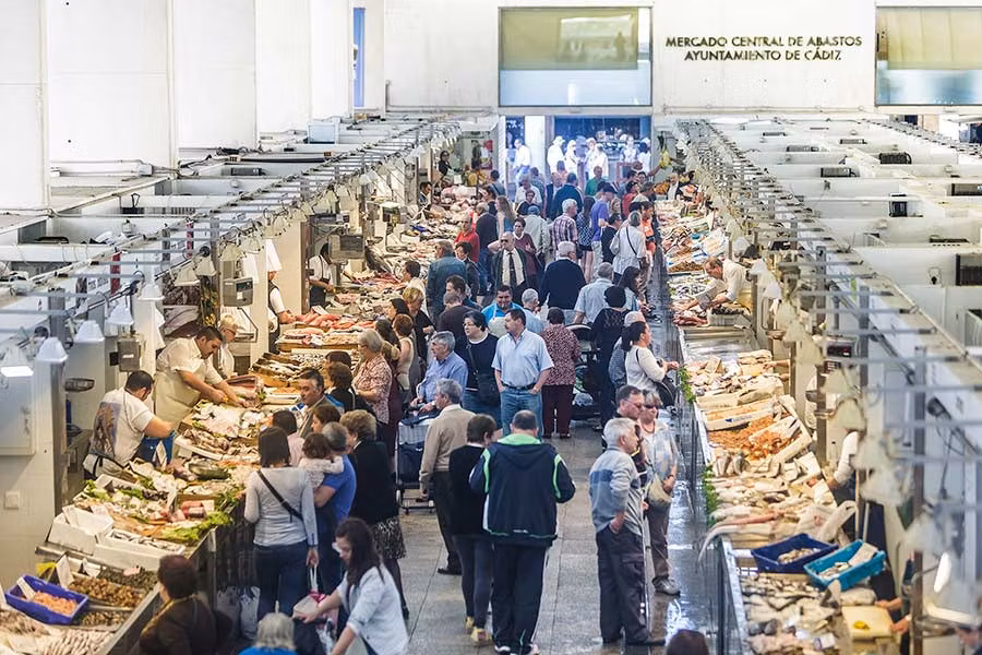 Mercado Central de Abastos de Cádiz.